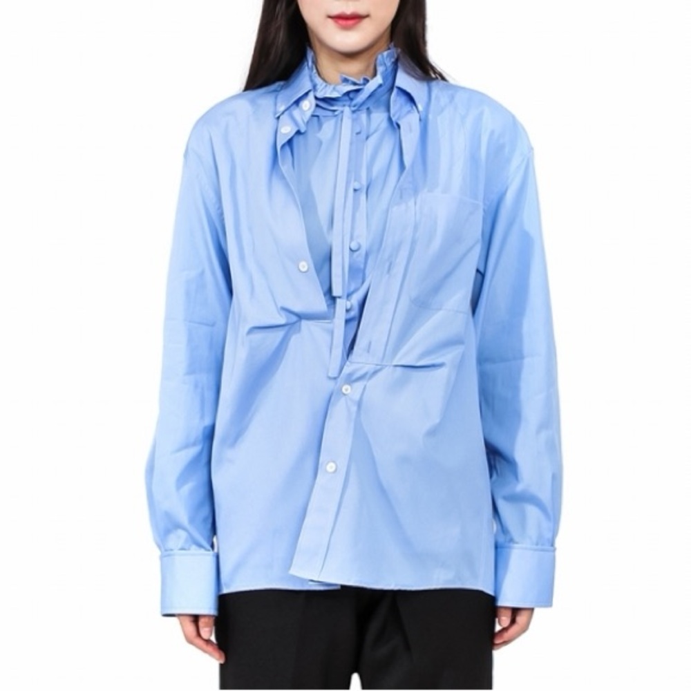 Golden Goose Light Blue Blouse